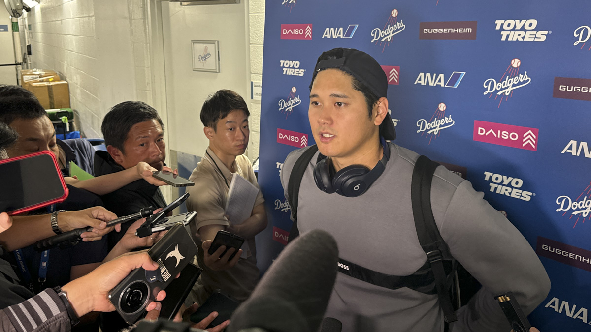 大谷翔平　フロリダ州マイアミ　報道カメラマン